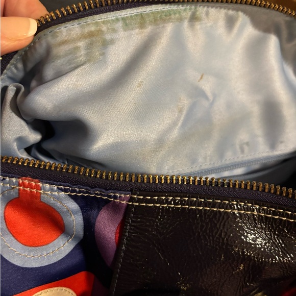 Coach Madison J0826-13232 Graphic Op Art Sabrina Resort Satchel in EUC - Picture 11 of 15